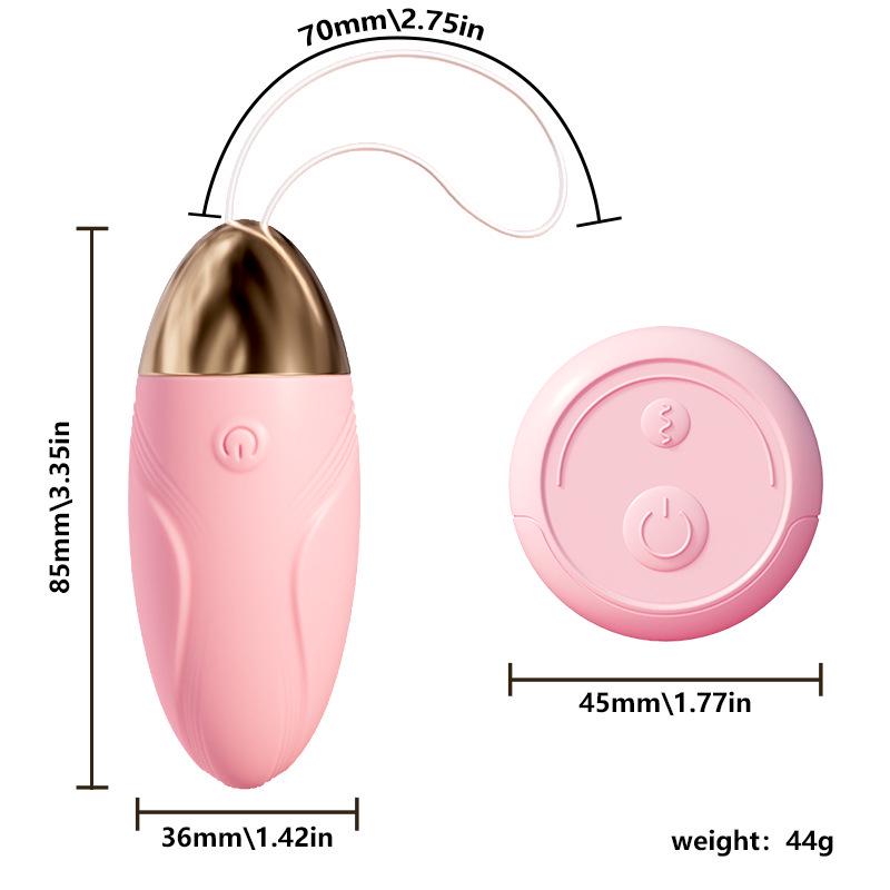 Remote Control Long-Lasting Vibrator for External Female Pleasure - Bouncing, Teasing, Adult Intimate Toy