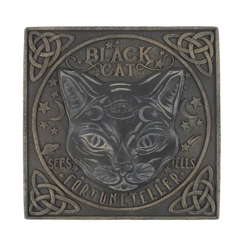 Something Different Black Cat Stepping Stone Ornament