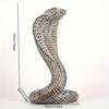 Snake Simulated Cobra Figure Lifelike Animal Simulation Model 3D Cobra Model Toy  Christmas