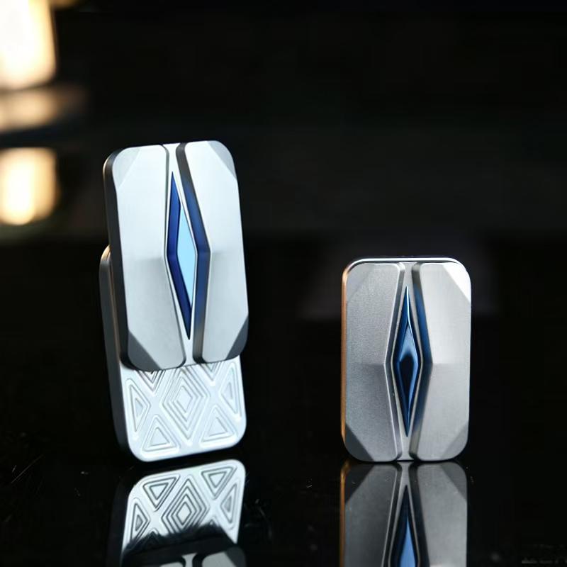 Infinite Fidget Slider Titanium Alloy Fidget Toys Stress Relief for Adults Magnetic Metal Infinite Fidget Toys Adult Gifts