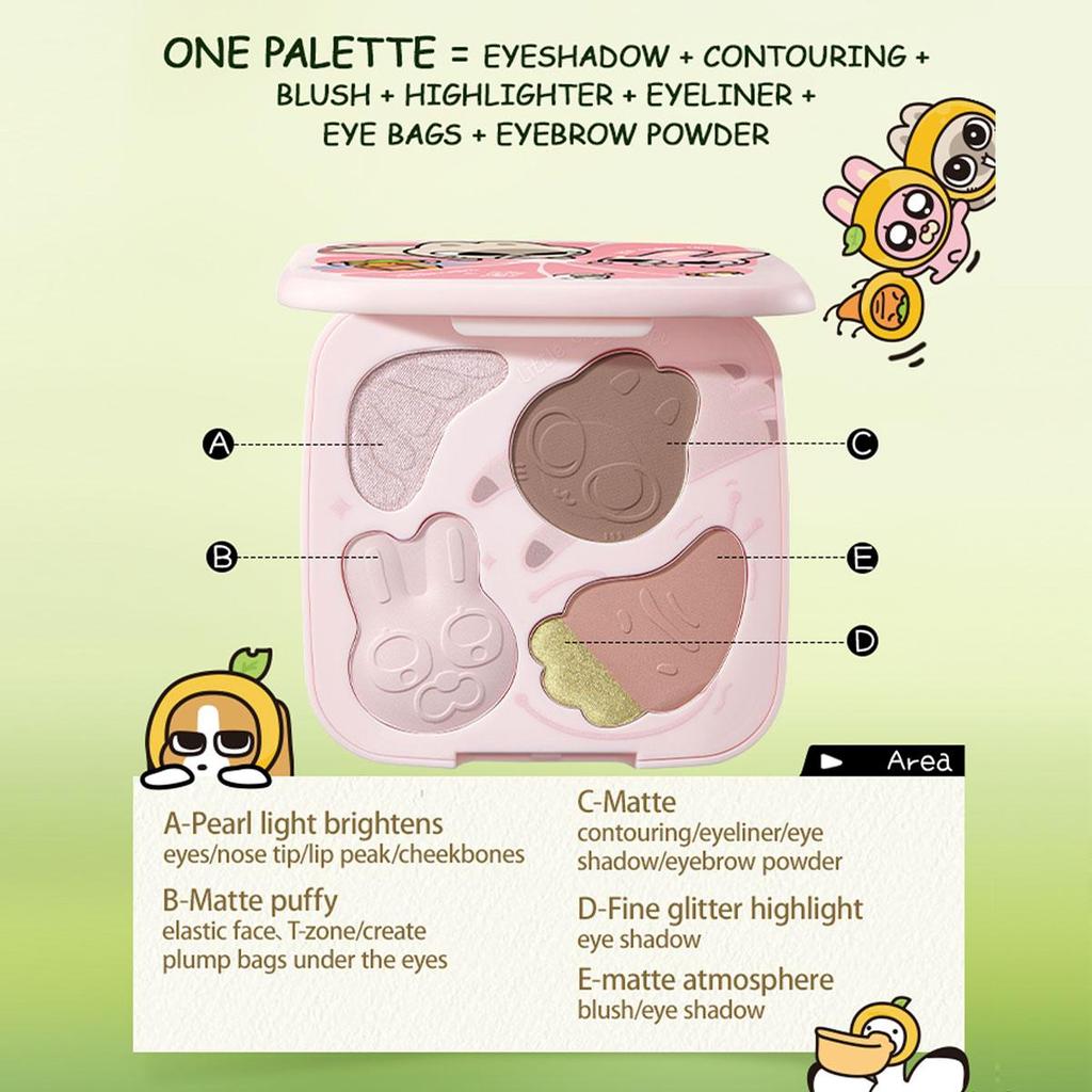 LITTLE ONDINE MULTI-COLOR FUN PALETTE  12g/0.42oz (2 Color Options)