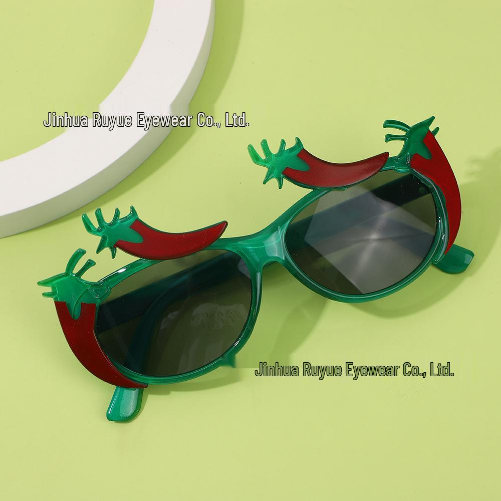 Hawaiian Fruit-Themed Personalized Sunglasses Party Props