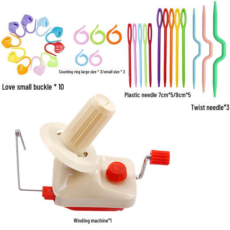 

Компактная ручная моталка для шерсти для домашнего использования