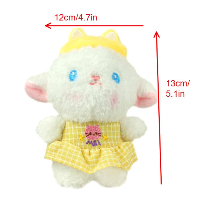 Niedlicher Plüsch Schaf Schlüsselanhänger Anhänger Niedliches Plüschtier Auto Schlüsselanhänger Anhänger