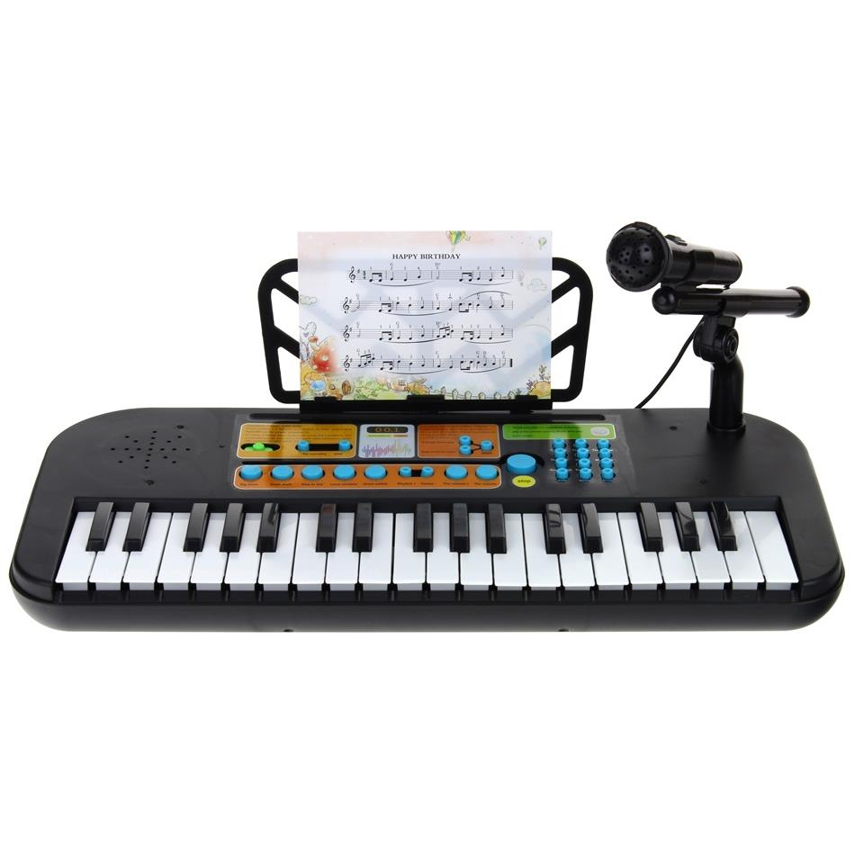 Keyboard Piano Organ Piano Microphone for Kids Music