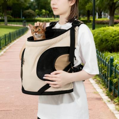 Comfortable Pet Chest Backpack With Ventilated Design Secure Cats Carriers Bag Front Carrying Bag For Outdoors Adventure