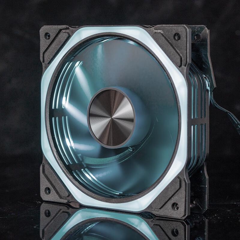 Lilang 12025 Silent PC Case Fan with Spider CD Pattern