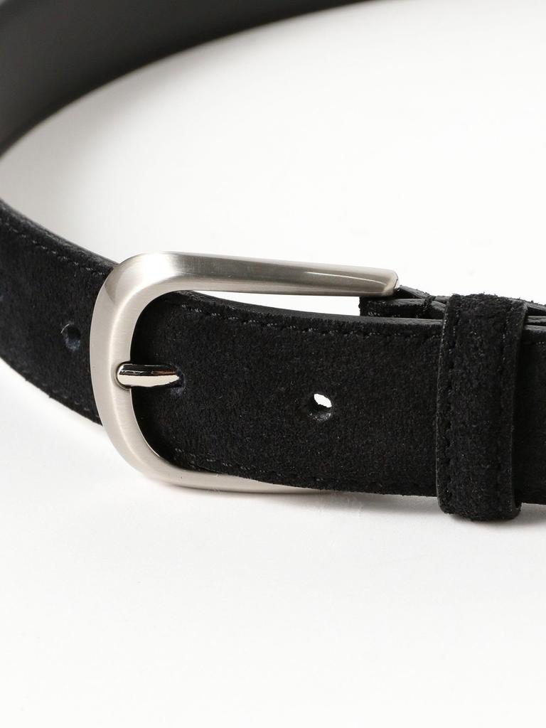[B:MING LIFE STORE by BEAMS] Leather Belt, Velour Leather Dress Belt, 25SS, Men's, DARKBROWN, L