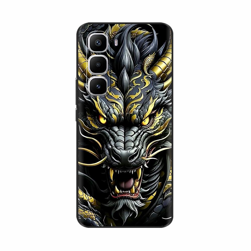 For Infinix Hot 60 Pro Plus Case Phone Shell Cool Animals Luxury Girly Soft Silicone Cover For Infinix Hot 60 Pro Cartoon Cases