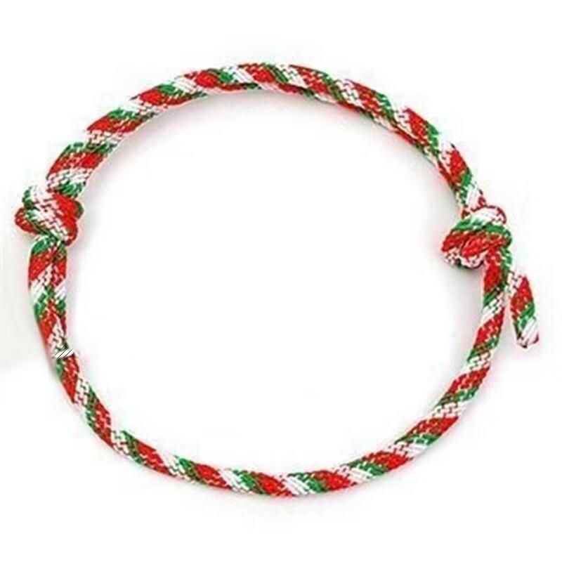 Weihnachts-Cartoon-Armband: Kreatives Verstellbares Handseil für Paare & Freunde - Buntes Geschenk