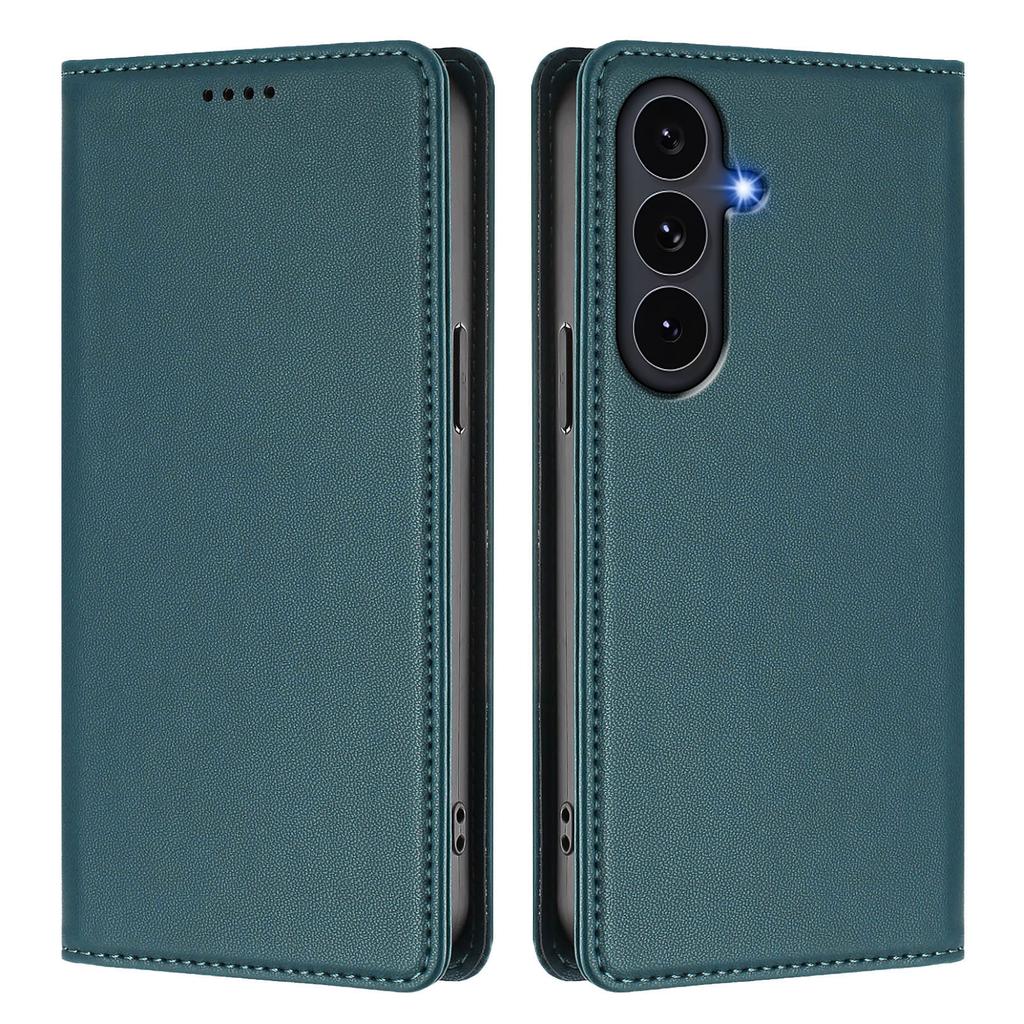 For Samsung Galaxy S25 FE Leather Wallet Case Magnetic Closure RFID Blocking Phone Cover