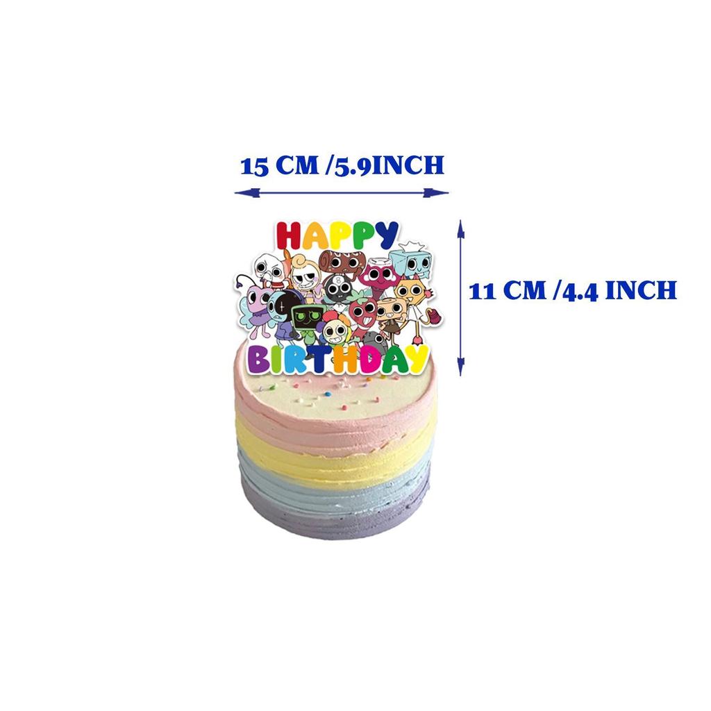Dandy's World-Themed Birthday Party Decorations: Balloons, Party Banners, Backdrops, and Party Decorations