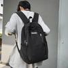 Schoolbag Japanese Simple Casual Backpack Women's Large Capacity Travel Backpack Versatile Student Light Commuter Bag Men's School Bag Tide