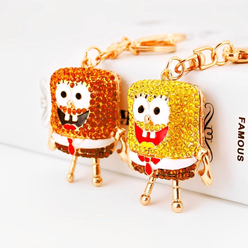 Adorable Spongebob Squarepants Keychain Pendant For Kids And Adults