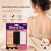 Adjustable Bra Back Buckle Extension with Elastic Band and Two Rows of Buttons