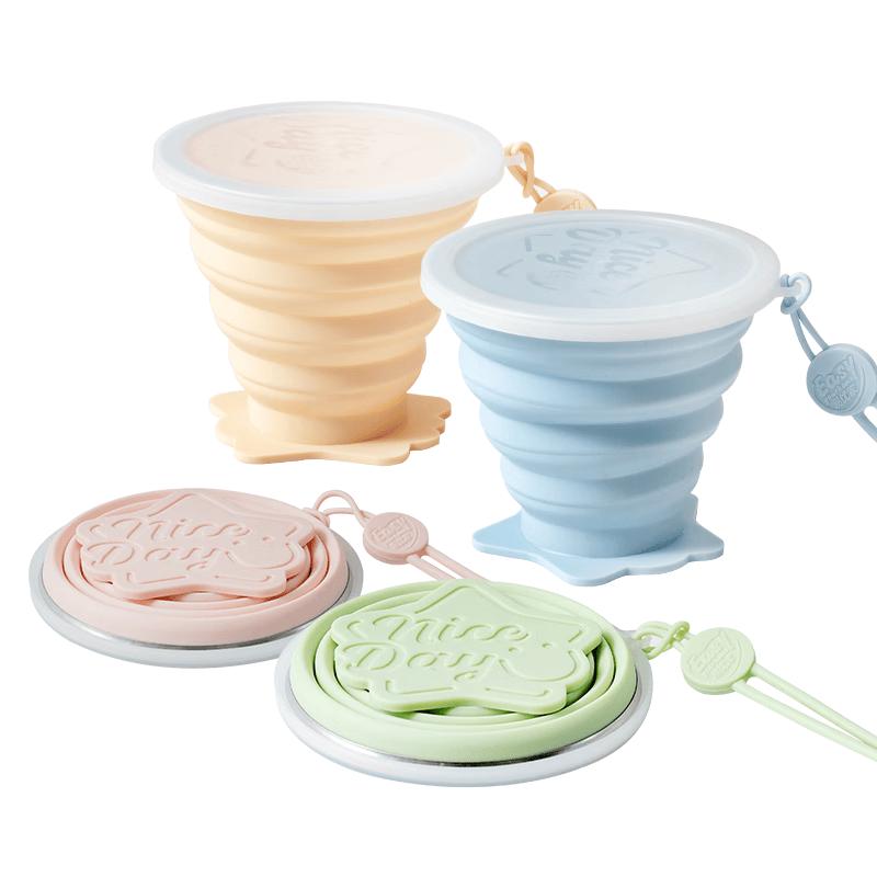 Portable Silicone Folding Travel Cup