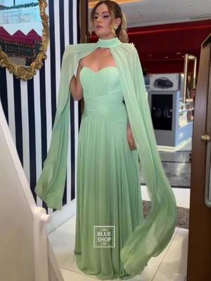 Sleeveless Mid-Length Elegant Formal Dress - Autumn 2025 Collection