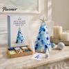 Sea Glass Art Projects for Adults DIY Christmas Tree Kit, 3D Coastal Xmas Craft Kit Creative Relaxing Holiday Activities with Pieces, Handmade