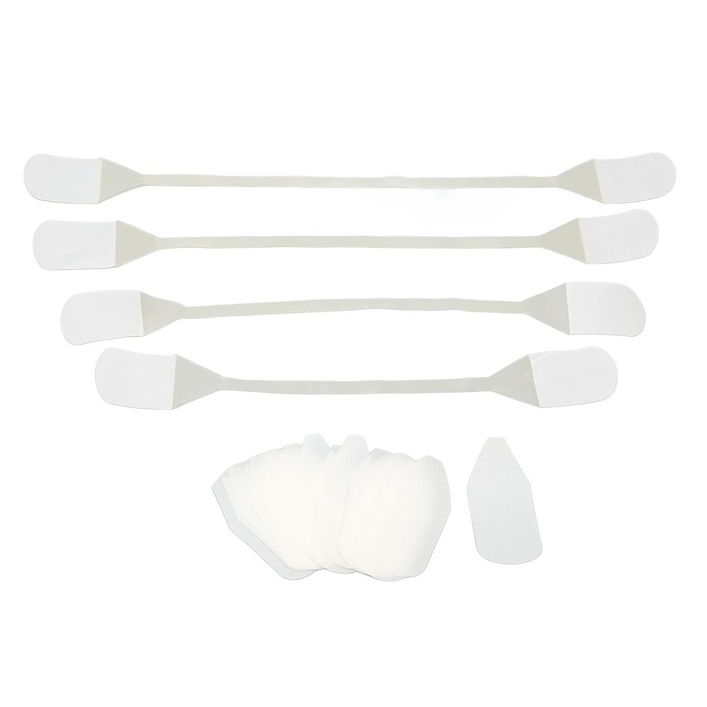 4pcs Face Lift Tape Soft Waterproof V Face Facial Lifting Firming Transparent Rubber Tape