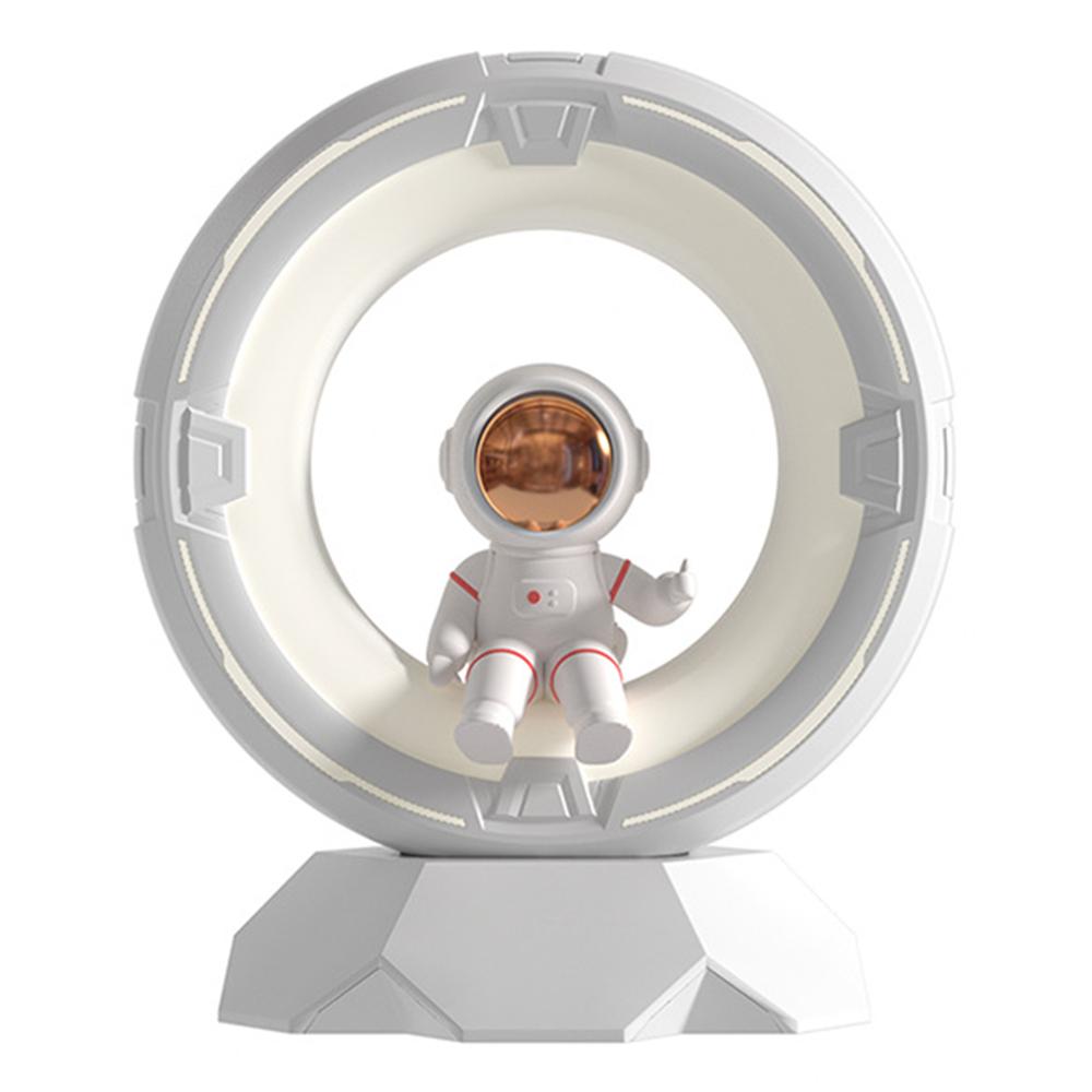 

Astronaut Night Light for Kids USB Rechargeable LED Eye-Care Bedside Lamp with 3 Colors White