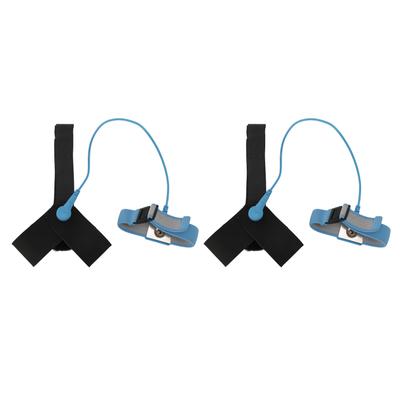 2 Pcs Anti Static Heel Grounder Straps Adjustable ESD Elastic Sole Grounder Electronic Discharge