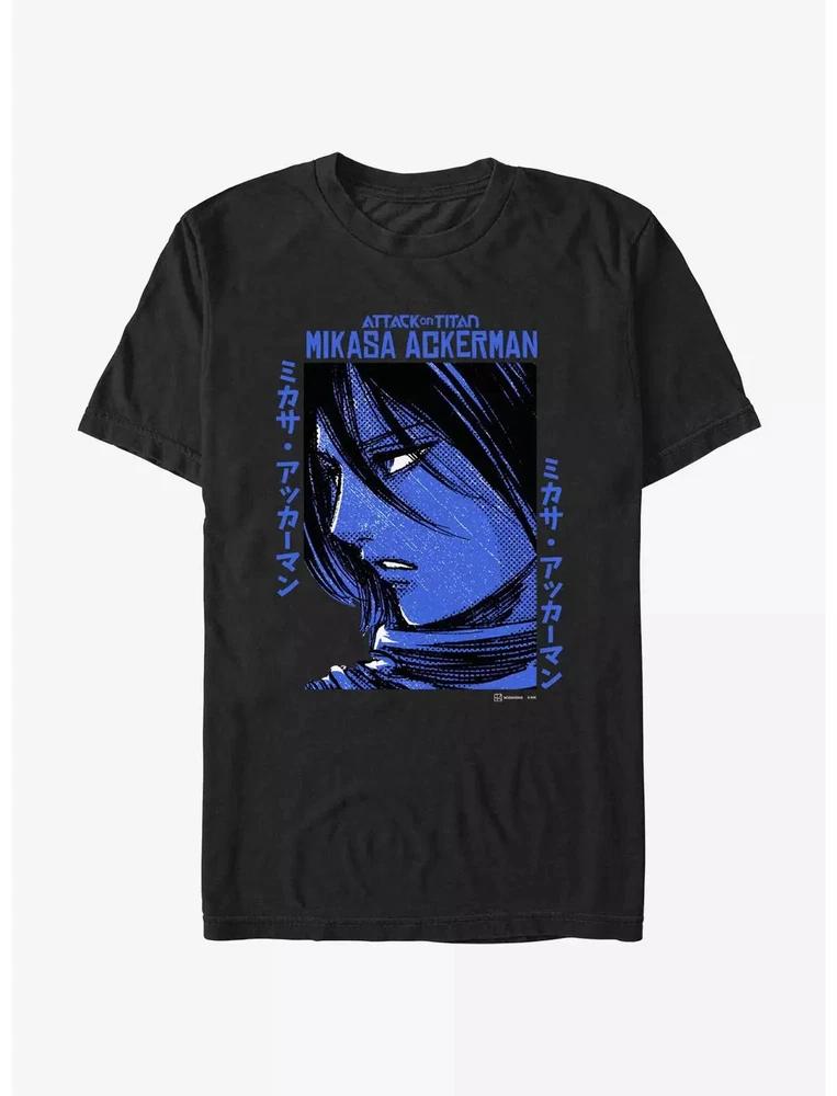 Anime Attack On Titan Mikasa Ackerunisex T Shirt Size S 4xl Gift For Friends S