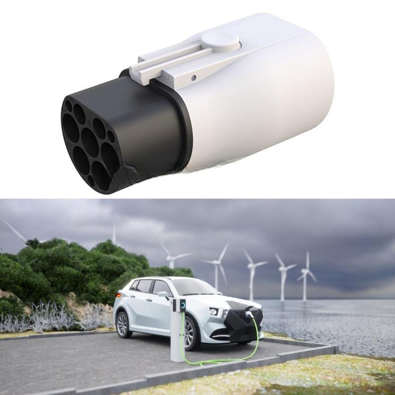 Professional Electric Vehicle Charging Connector Converter, Type 2 To GBT High Capacity with Built In Safety Protections