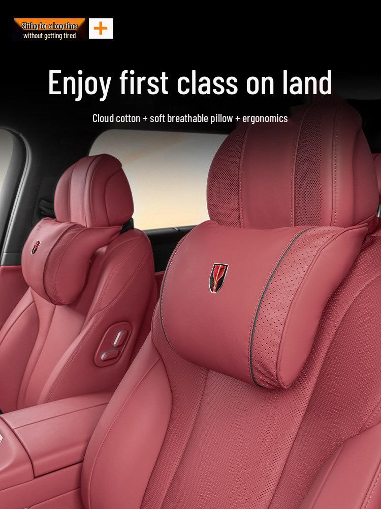 Suitable for Hongqi HS5/H5/HS7/H7/H9/H6: Car Headrest and Lumbar Support Accessories