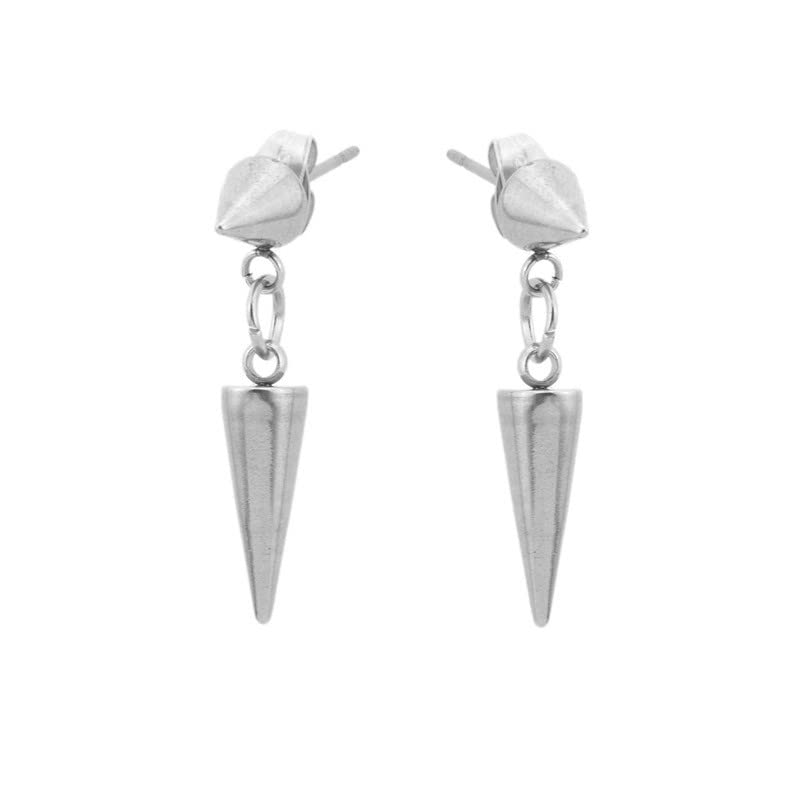 

Earrings for men and both popular accessory [AREUM] women, spikes, ears, design, ring, hoop, stud, (type A)