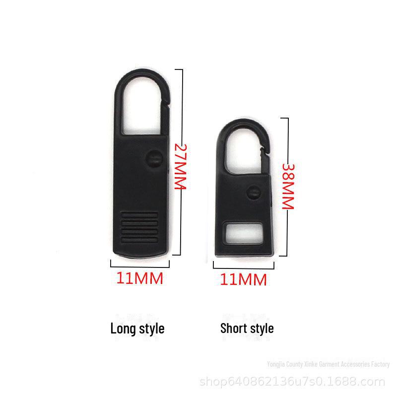 Universelles Reparaturset für abnehmbare Reißverschlussköpfe für Taschen und Kleidung