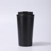500ml Double Wall 304 Stainless Steel Coffee Cup, Leakproof Flip Lid Vacuum Insulated Travel Mug for Office Car Daily Use
