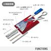 Victorinox SwissCard Rot Fuji Rot Multifunktionales Schreibwaren - Direkt aus Japan