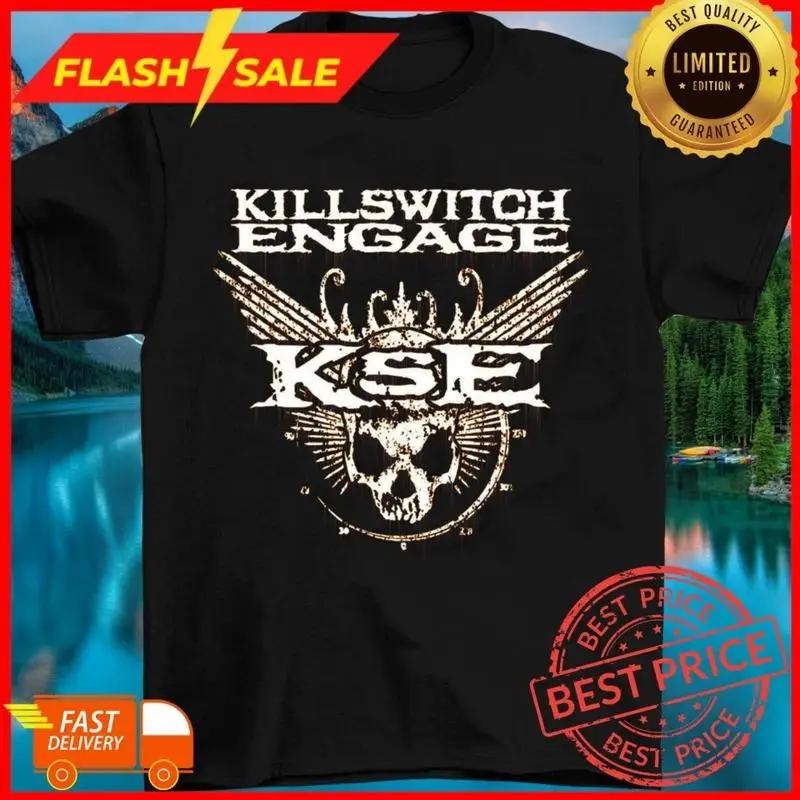 Killswitch Engage Band Heavy Cotton Black Full Size T Shirt S разноцветный