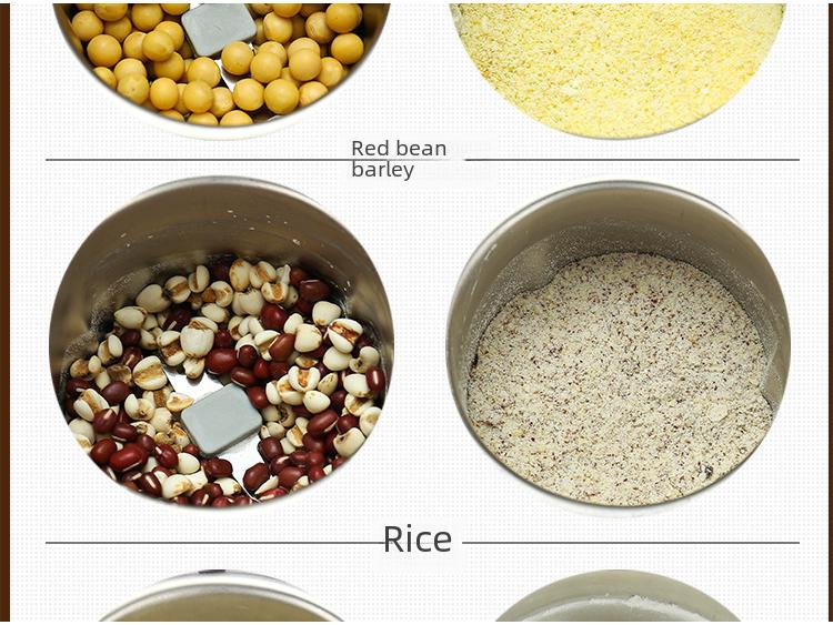 Portable Electric Grain & Coffee Grinder