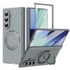 Hinge Protection Magnetic Case For Magsafe Samsung Galaxy Z Fold 8 Ultra Fold 7 Fold 6 5 4 3 With 360°Rotation Stand Full Cover