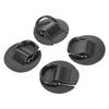 4 Ring Pads for Kayak Parts PVC Cord Buckles Canoeing And Dinghy