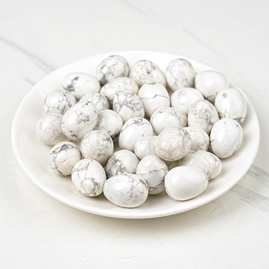1 Pcs, Natural Crystal Rolling Stone, Mini Egg, 15 * 20mm, Raw Stone Bird Egg, Easter Egg, Ornament