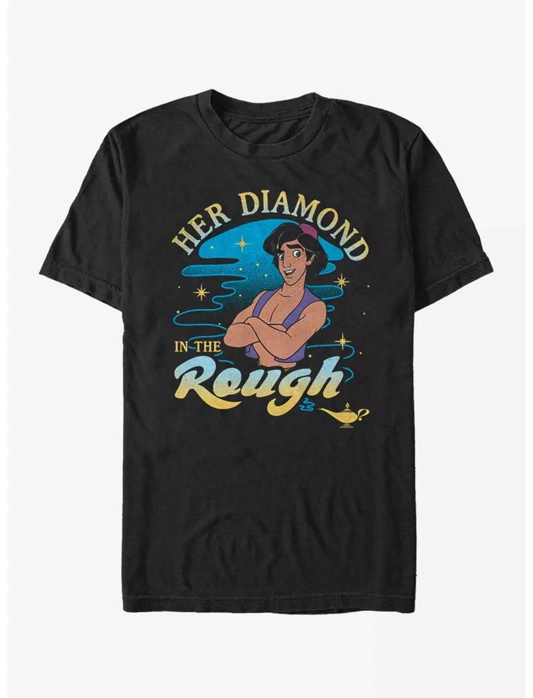 Aladdin Her Diamond In The Rough Black TShirt S