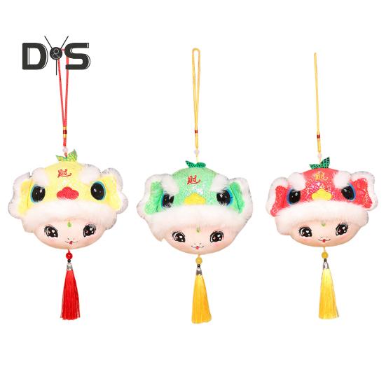 Schlangen-Plüsch-Anhänger „Jahr der Schlange“, Cartoon-Schlangen-Tasche, Schlüsselanhänger, Sternzeichen-Maskottchen-Puppe für das chinesische Neujahr