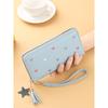 Women Wallets Tassel Zipper Long Wallet Clutch Purse Coin Card Holder