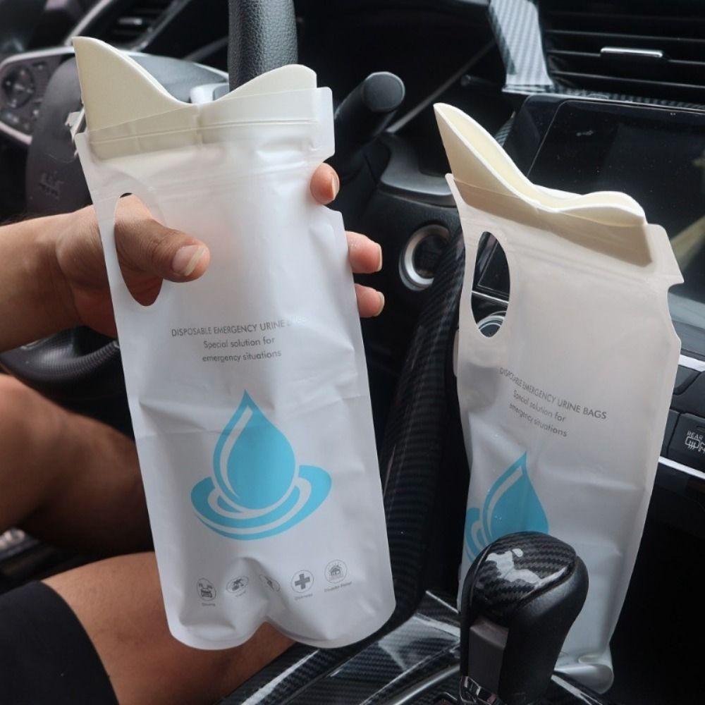 1/4Pcs 700ML Disposable Car Urinary Bag Emergency Urinal Durable Vomit Bags  Unisex