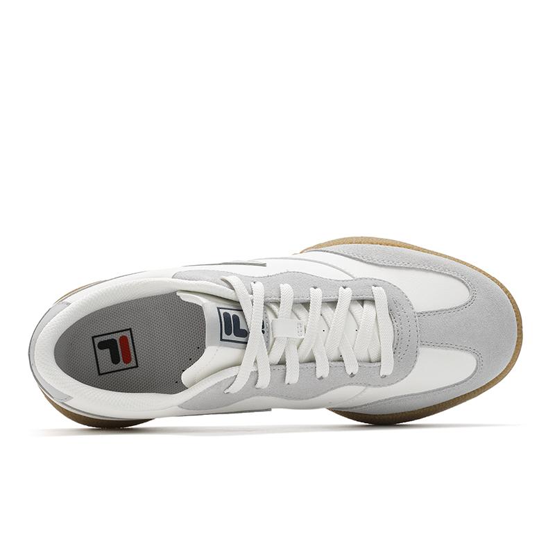 Fila Pánské retro skate boty Penguin s nízkým svrškem a tlumením nárazů, bílé F12M512207FBM