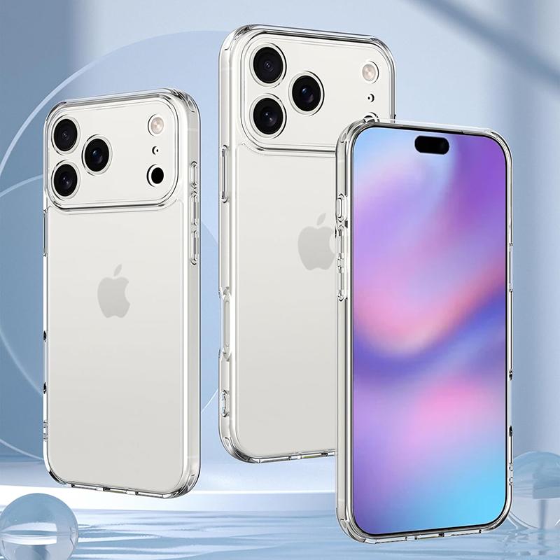 Case for iPhone 17 Pro Max Shockproof Hard PC Clear Case Transparent Cover for iPhone 17Pro 17 Air Phone Protective Case Shell