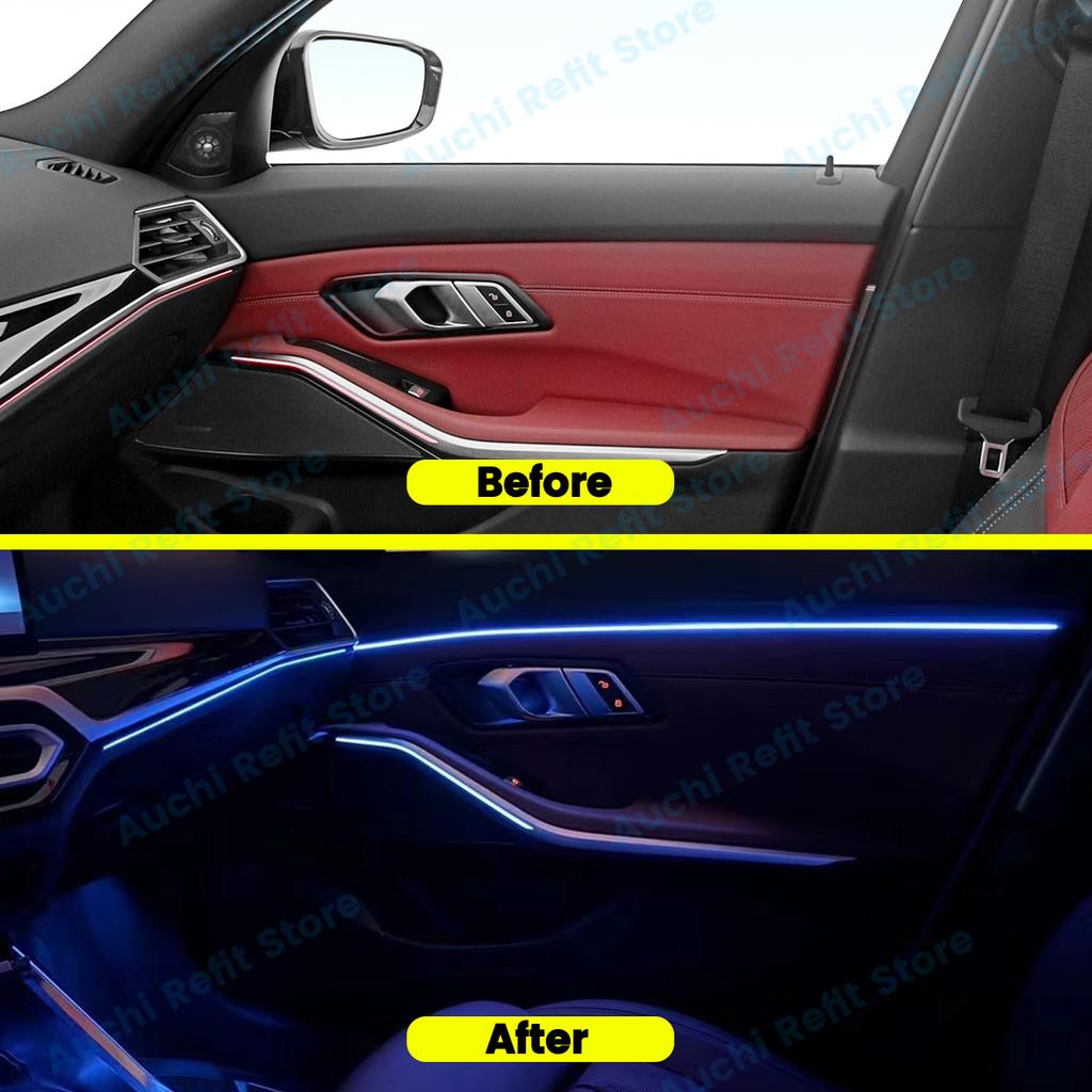 11 Farben Auto LED Tür Umgebungslichter für BMW G20 G21 G22 G26 G80 G82 M3 M4 Neue 2/3/4 Serie Auto Innen dekorative Lampe Refit