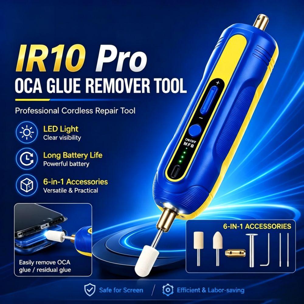 LED Display Electric Glue Remover Electric Tool Glue Removal Pen  Phone Screen Repair