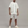 Y-3 SS23 Solid Color Large Pocket Straight Leg Casual Shorts Men shorts Silver HZ8817