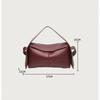 Women's Fashion Retro Large-capacity Shoulder Bag, Cow Leather Messenger Bag