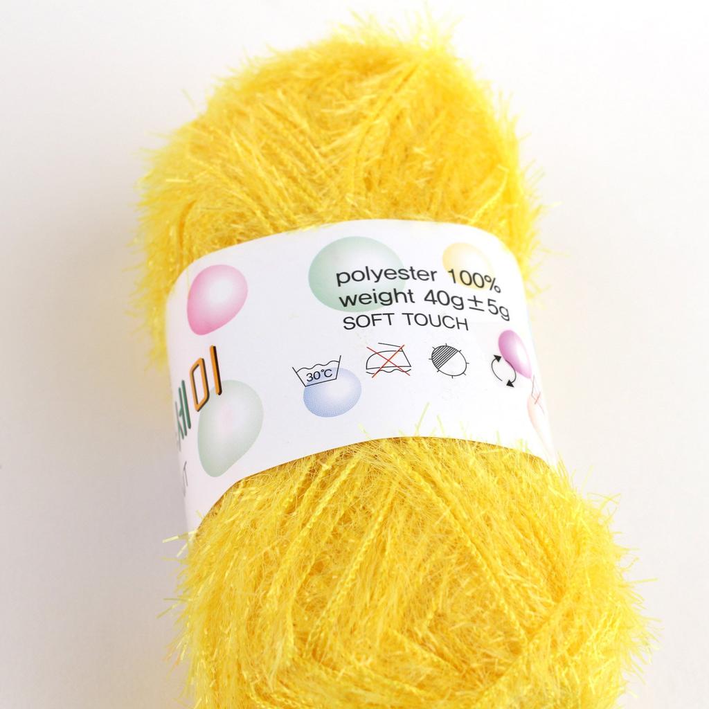 Korean Brush Printed Scrubber 10 400g Per Polyester Yarn Thread, Colors, Ball, 100%