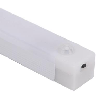2PCS Motion Sensor Light USB Rechargeable Battery Operated 21 LED Cabinet Lights Strip for Wardrobe