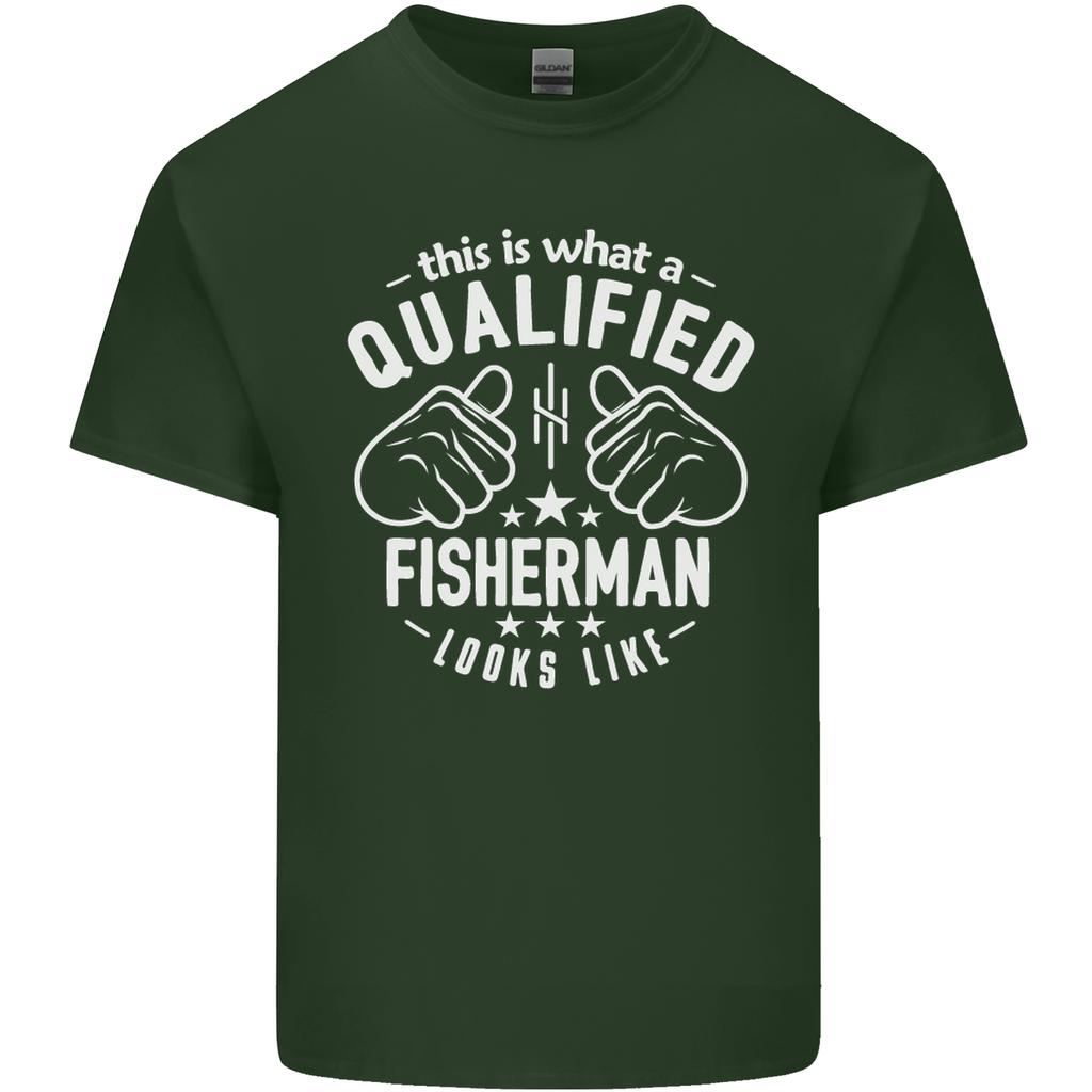 A Qualified FisherUnisex Looks Like Unisexs Light Cotton TShirt